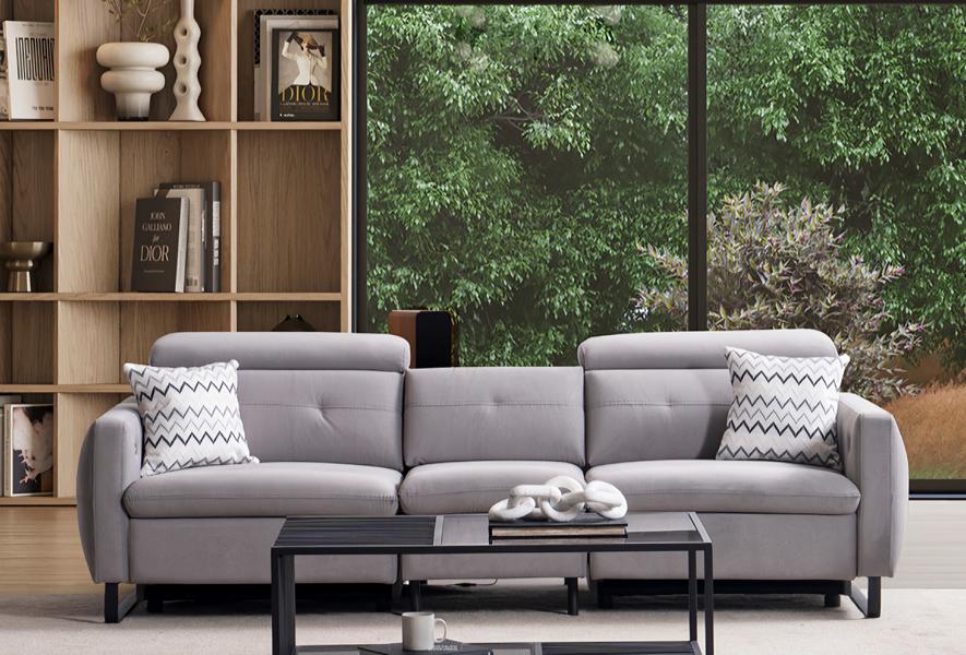 Sofa three-seater living room modern design upholstered furniture luxury couch new