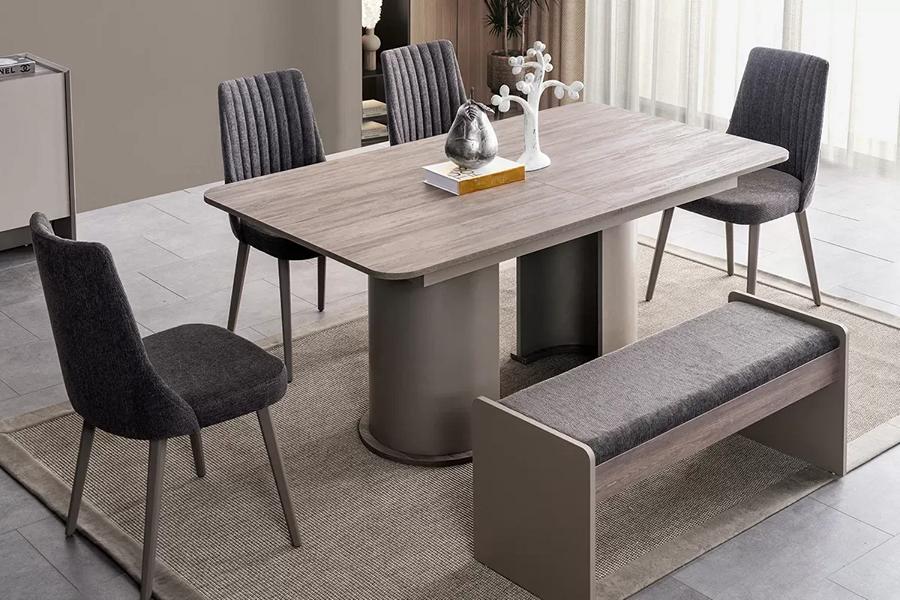 Dining set 5-piece dining room set dining table with 4 chairs table group set