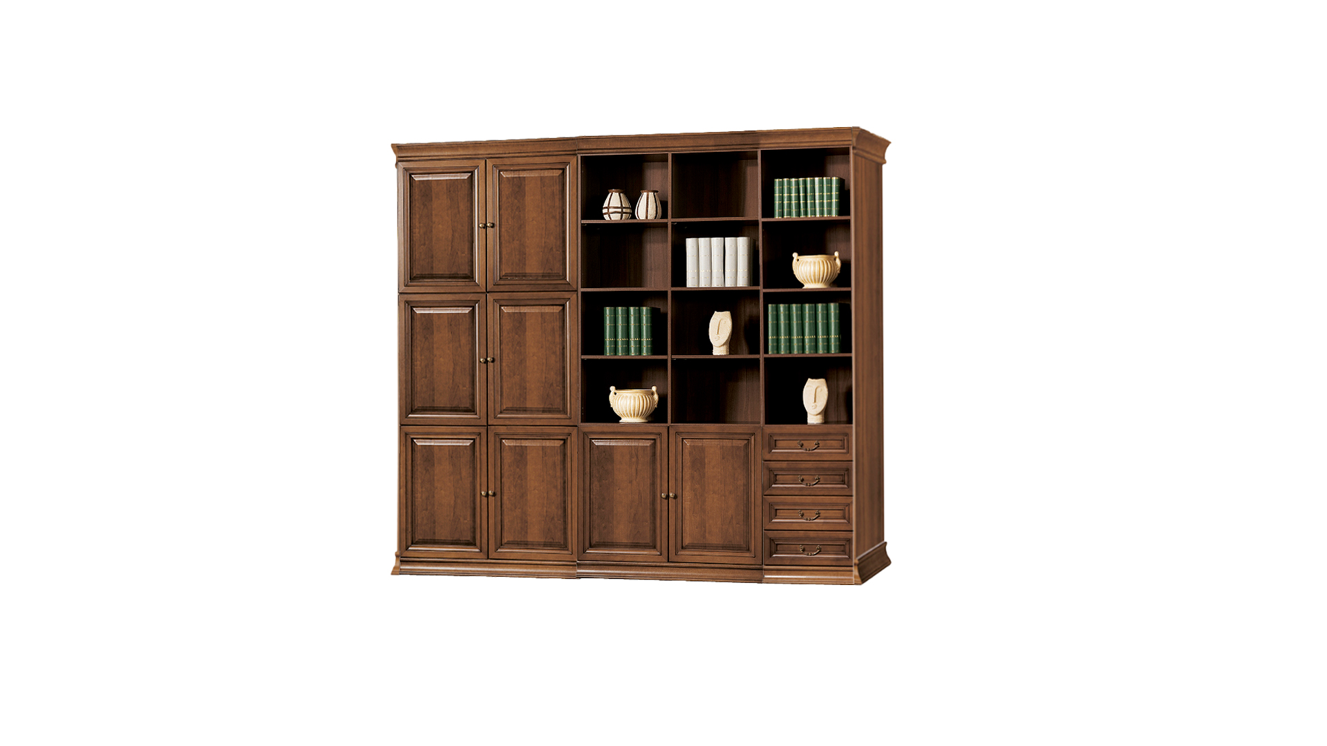 Brown cabinet Office cabinet Deluxe wooden furniture cabinets workplace