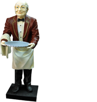 Design serving figure statue sculpture figures sculptures decoration decor stand