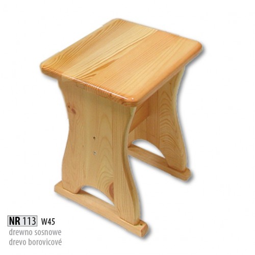 Stool Wooden Stool Wooden Bench Solid Pine NEW Kitchen Chair Bench