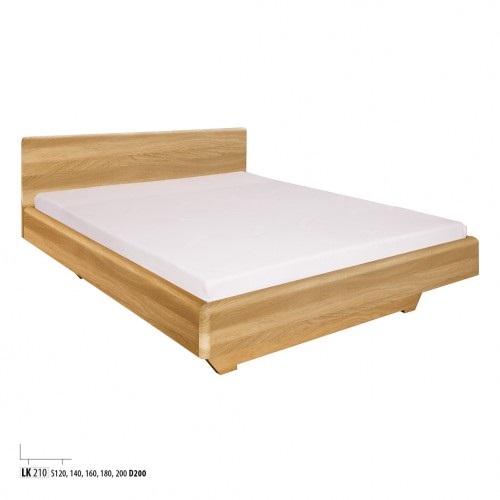 Design solid wood bed 180x200 beds oak wooden beds bedroom bed frame