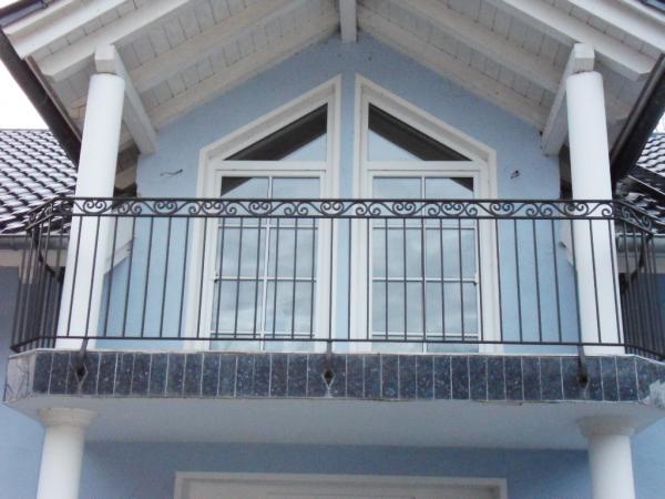 Classic railings handcrafted balcony stairs wrought iron fence fence 1 linear meter #381