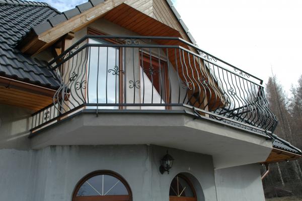 Classic outdoor railing balcony railing, staircase railing, railing model #157