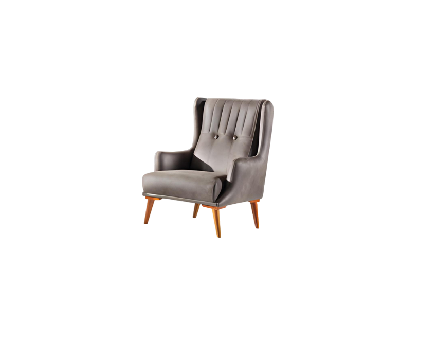 Armchair Design Couch Sofa Relax Leather Lounge Club Upholstered Seat Luxury