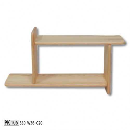 Handmade wall shelf bookshelf living room wall shelf solid wood