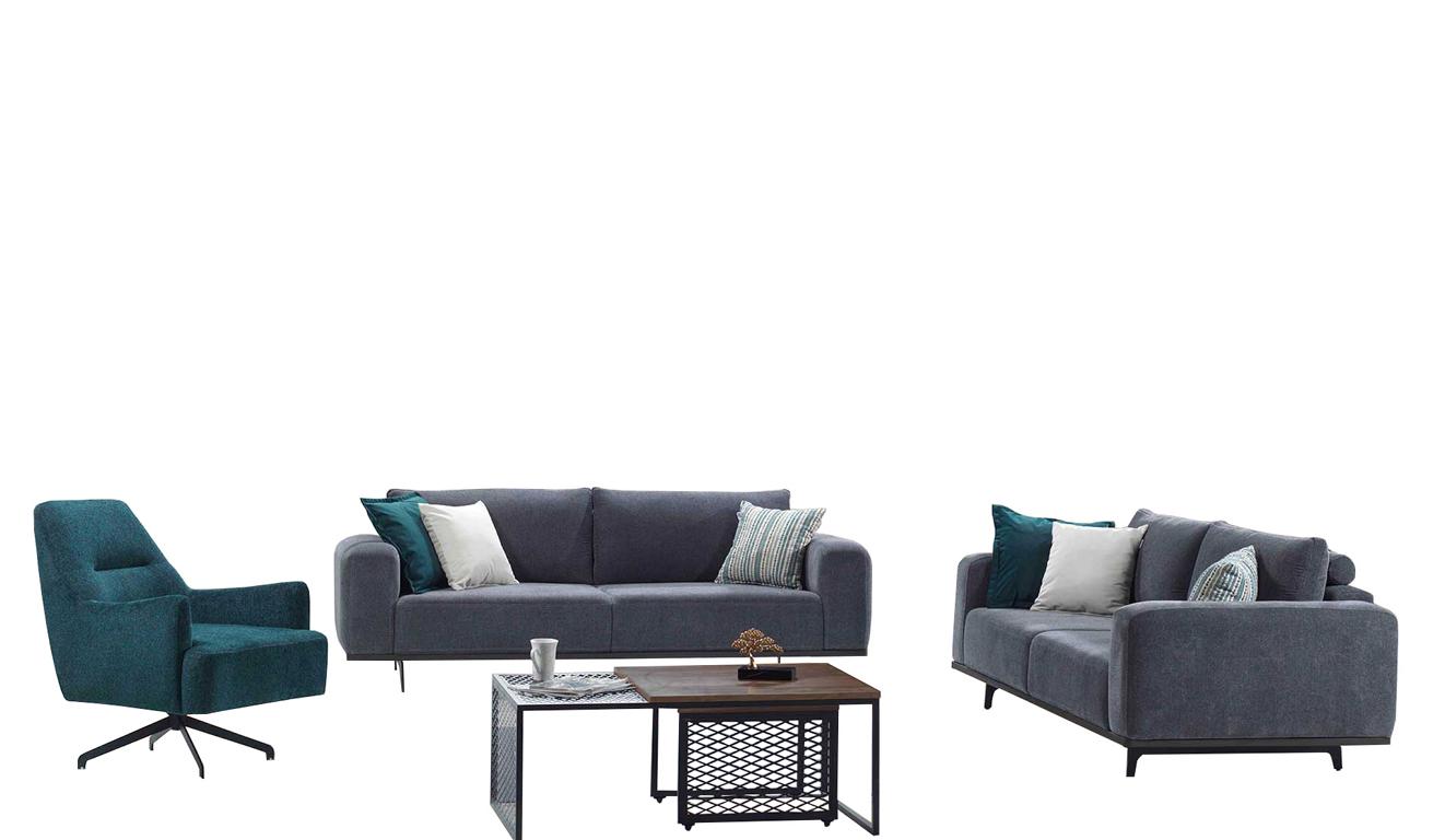 Sofas Living Room Armchairs Relaxation Set Lounge Set Complete Sofa Couches