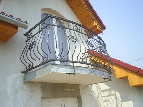Classic exterior railing balcony railing, staircase railing, railing model #134