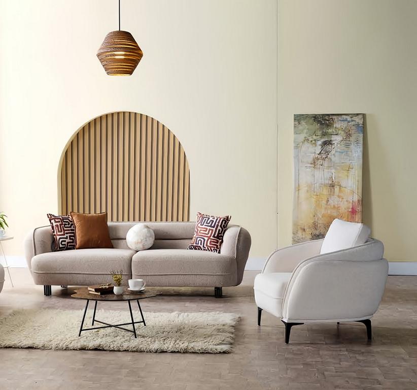 Sofa Couch set seating group armchair upholstery combination set living room 2-piece