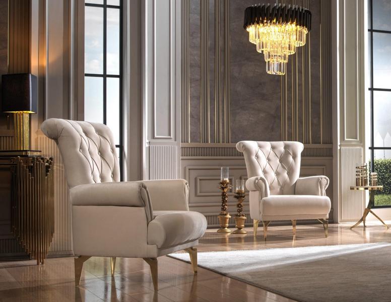 Armchair Living Room Armchair Recliner TV Chair Upholstered 2-piece