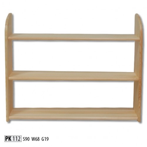 Wall shelf shelf bookcase bookshelf living room wall shelf real wood