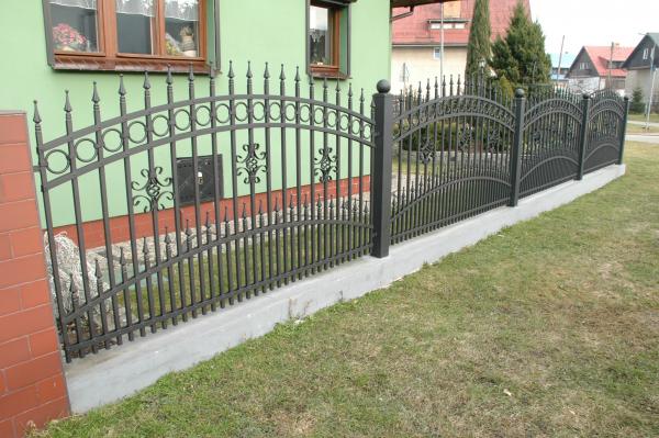 Fence Garden Classic Wrought Iron Handmade Customized Railing M229 1lfm