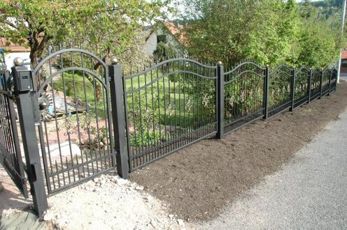 Fence Garden Classic Wrought Iron Custom Made Railing M227 1 meter