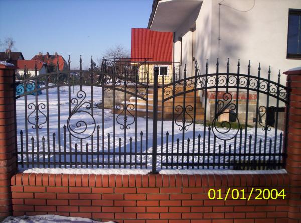 Fence Garden Classic Wrought Iron Custom-made Railing M226 1 linear meter