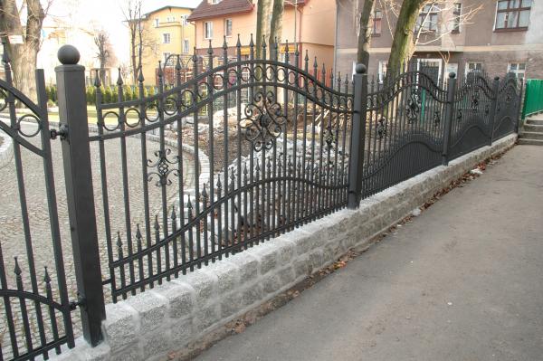 Railing Fence Railing Wrought Iron Handcrafted Classic Fences Garden M200 New