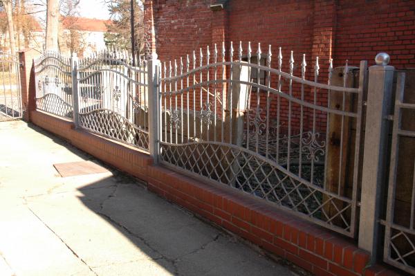 Railing Fence Railing Wrought Iron Handcrafted Classic Fences Garden M207 New