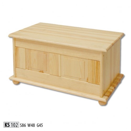 Decor box solid wood furniture wooden furniture handmade chest trunk real wood 86x45cm