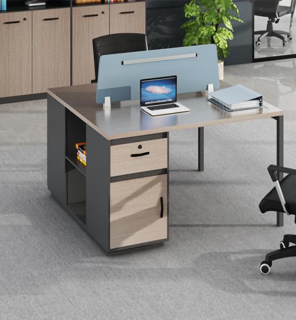 Table Co-Working Desk Team Office Desk Shared Desk for 2 People