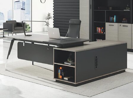 Desk corner desk office table furniture setup manager desks