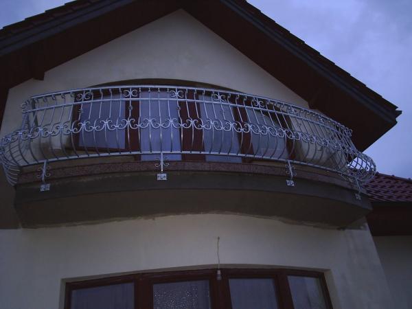 Custom-made stair railings, balcony, wrought iron! Request a quote! #123