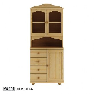 Kitchen cabinet solid wood buffet cabinet sideboard handmade massive furniture display cases