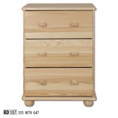 Design nightstand bedside cabinet chest of drawers solid wood furniture handmade new