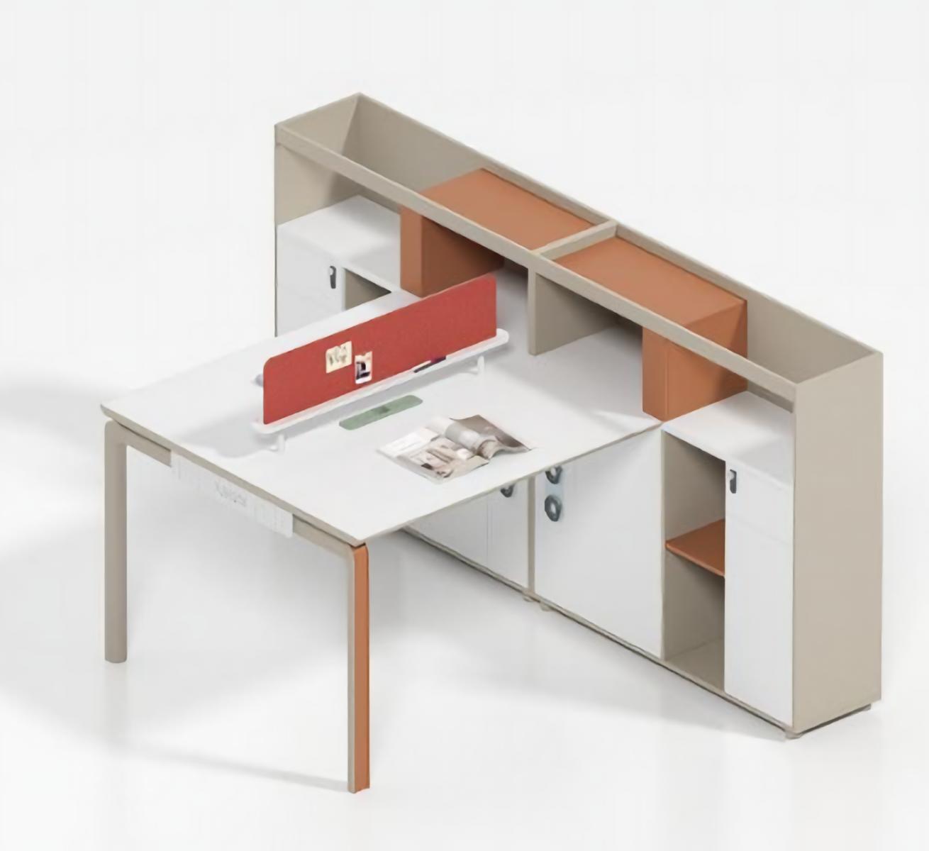 Office desk for 2 people workspace modern office furniture