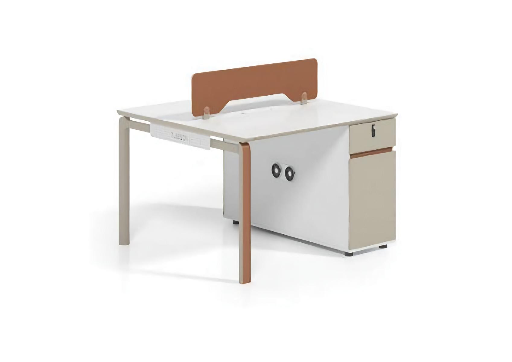 Office desk for 2 persons counter desk team workspace modern office furniture