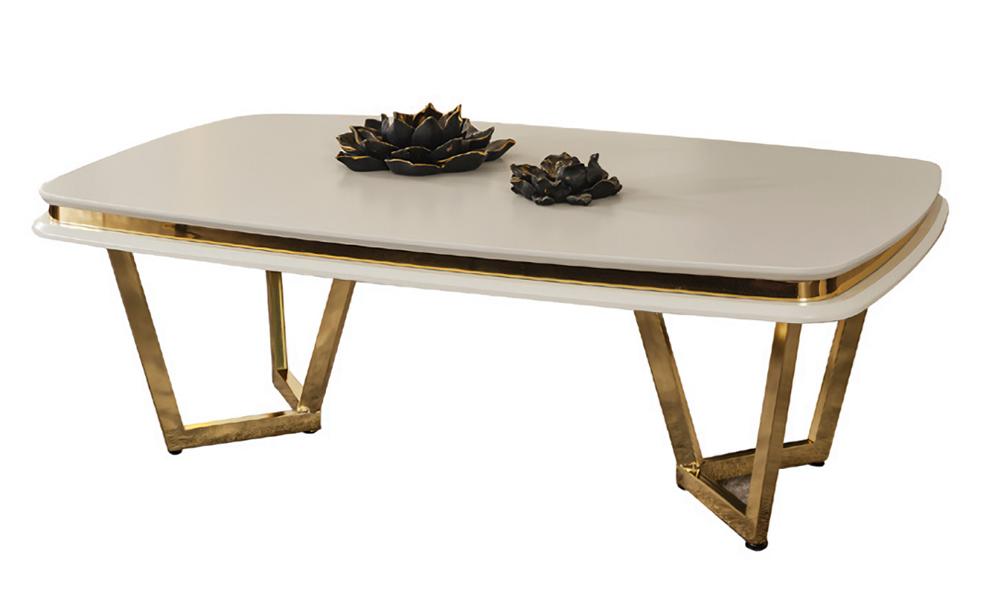 Beige coffee table modern side tables metal tables sturdy living room table