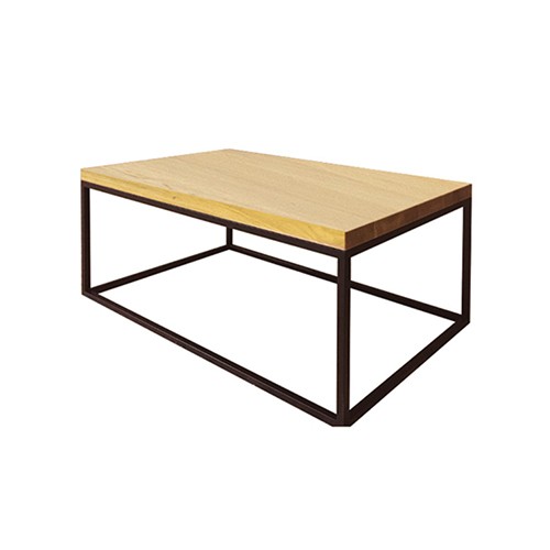 Coffee table designer table metal living room table new wood