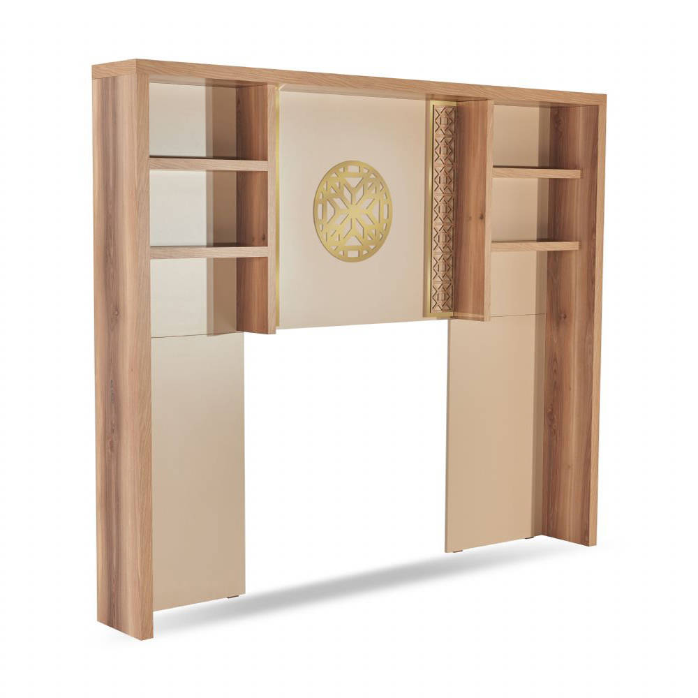 Rectangular Bookshelf Wall with Shelves Modern Home Office Wall Shelf