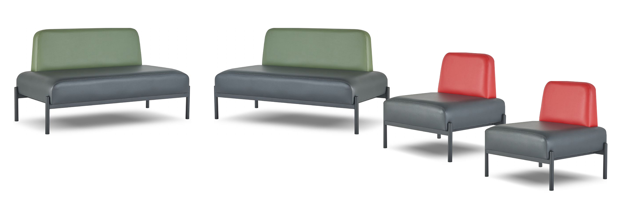 Waiting bench reception sofa lounge sofa seating bench patient reception area practice 4th