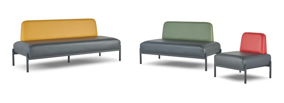 Sofa Set Sofa Sets 3-Seater 2-Seater Armchair Black Yellow Green Red