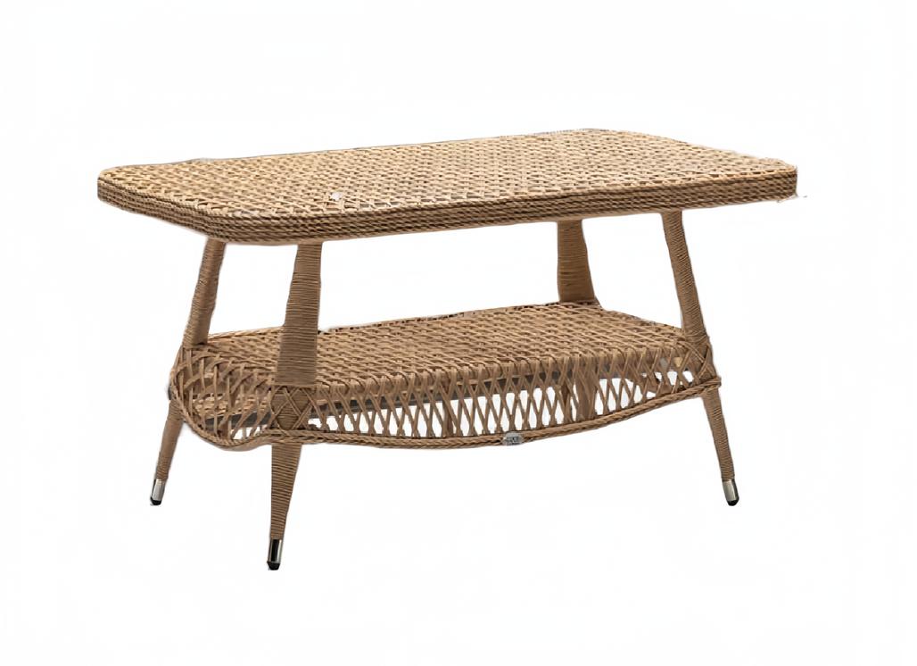 Luxury Coffee Table Brown Modern Table Design Rattan Side Table