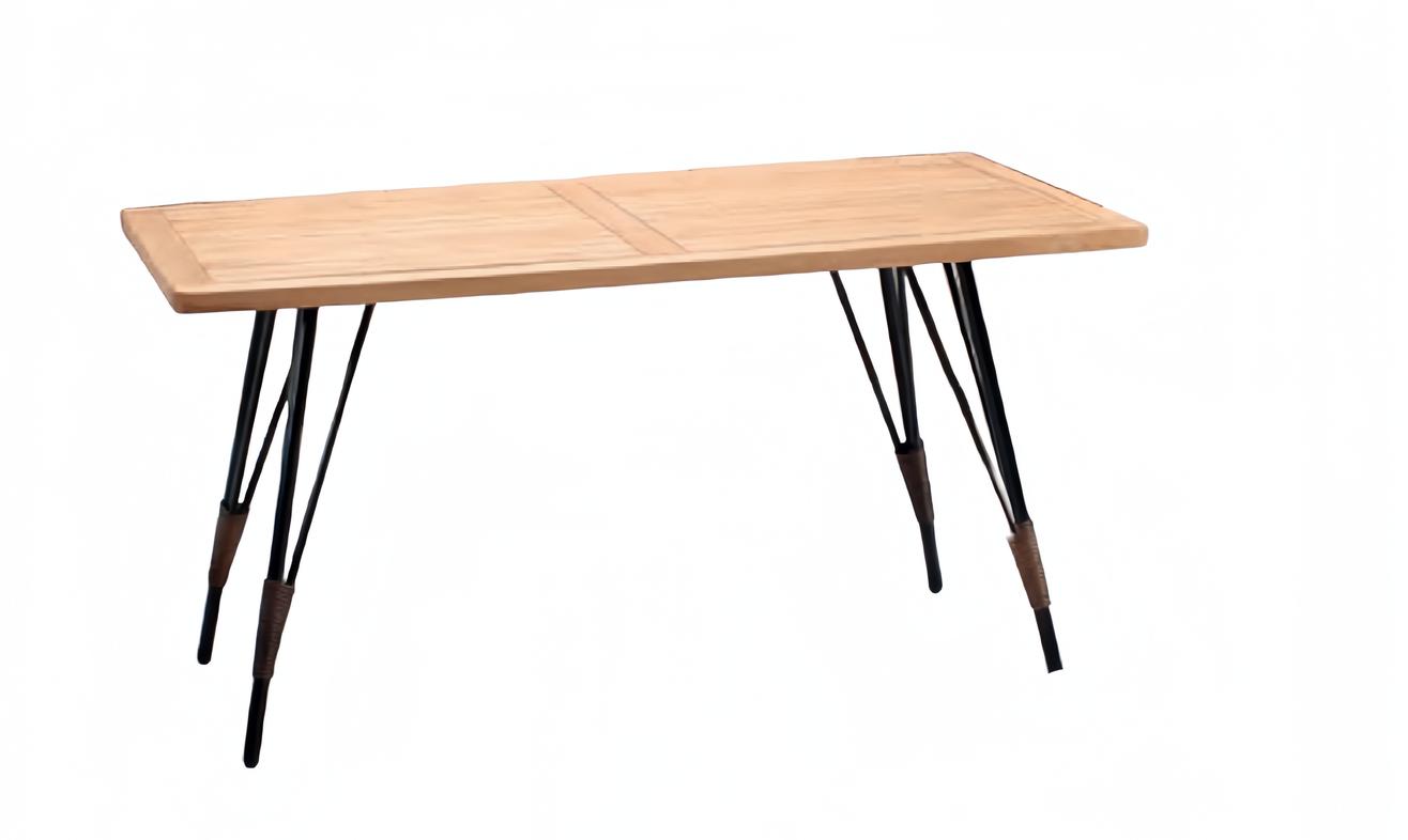 Coffee table Luxury Furniture Patio Design High Quality Rattan Rectangular Modern