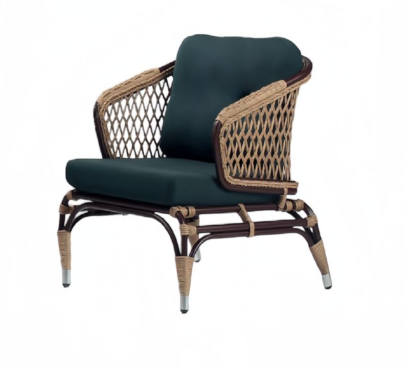 Chair Green Design Couch Relax High Quality High Quality Rattan Cushion Seat Luxury