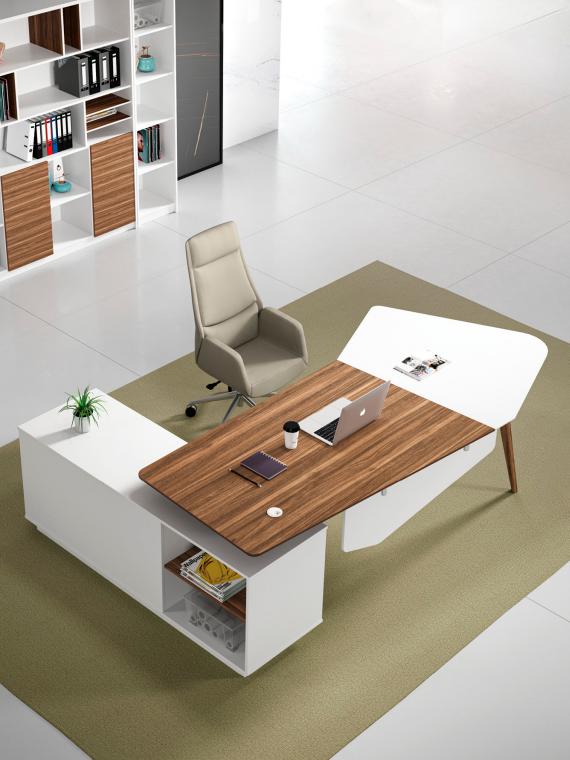 Corner Desk Office Table Work Table Office Table White Wood Design