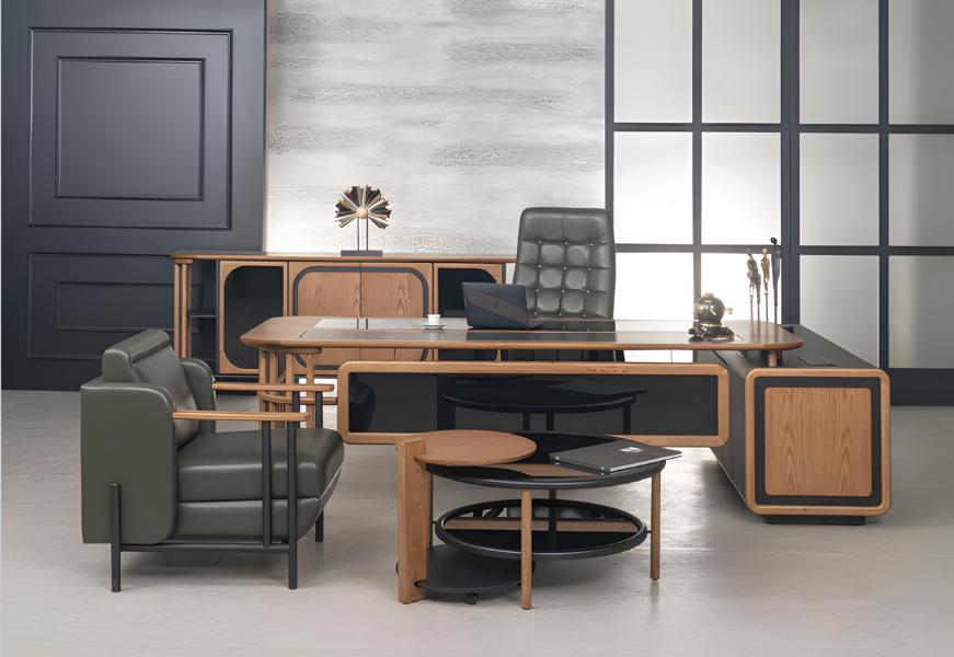 Desktop Wood Office Tables Modern Designer Furniture Table Furniture Armchair New