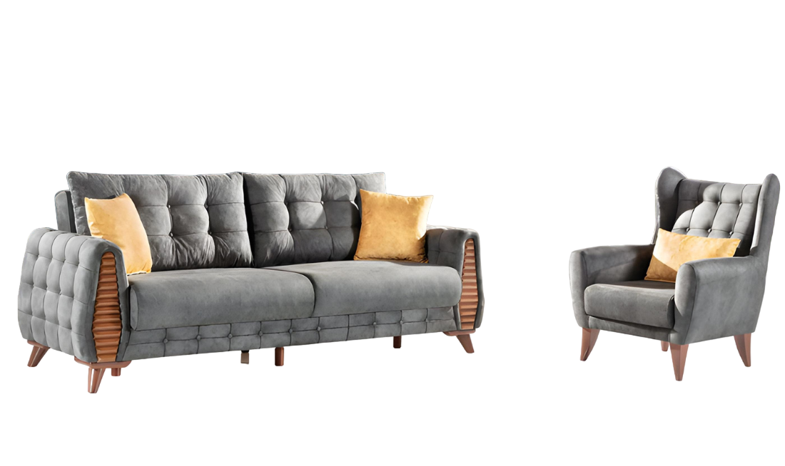 Sofa set 3+1 seater design sofa upholstered couches modern luxury new