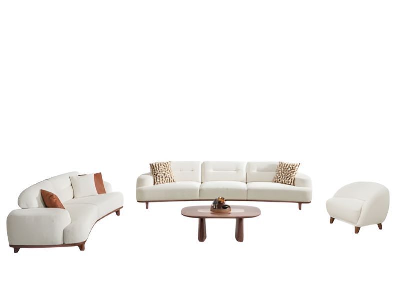 Sofaset sofa set with 3-seaters armchair living room set seating furniture