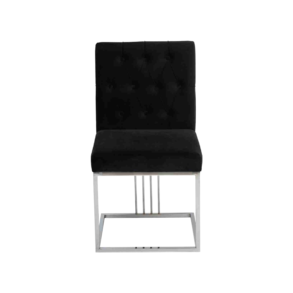 Black armchair designer dining furniture dining chairs stainless steel chair