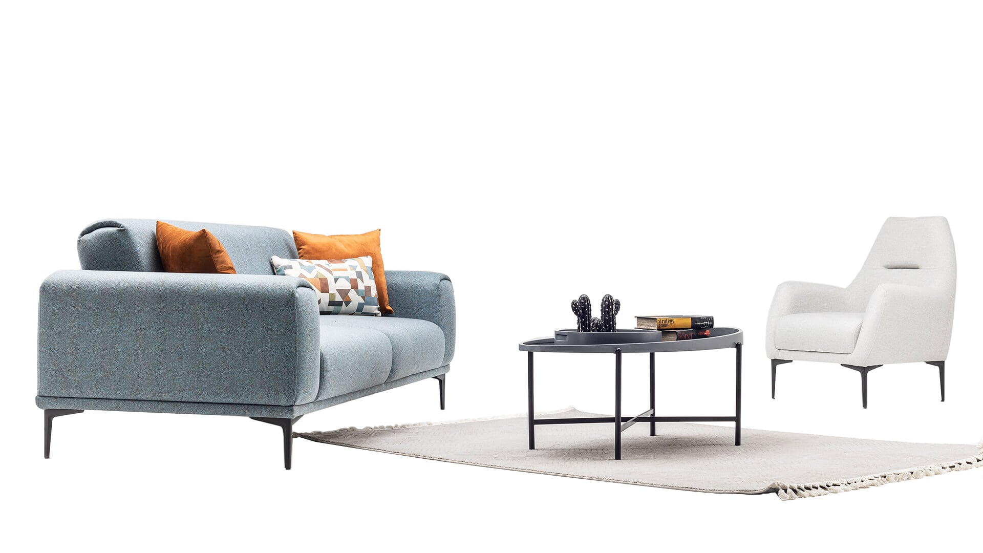 Sofa set couch upholstery set furniture living room 3+1 seat sofa