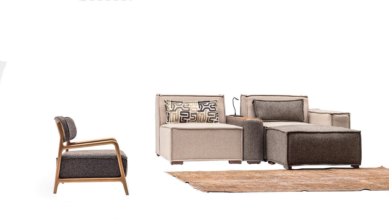Modular sofa individual sofa modular couch couch seating landscape 3-piece.