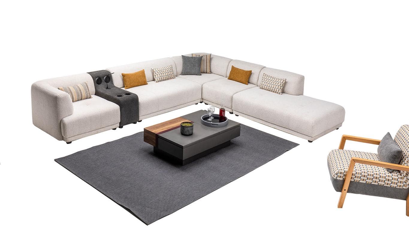 Corner couch living room sofa lounge sofa upholstered landscape corner sofa corner suite