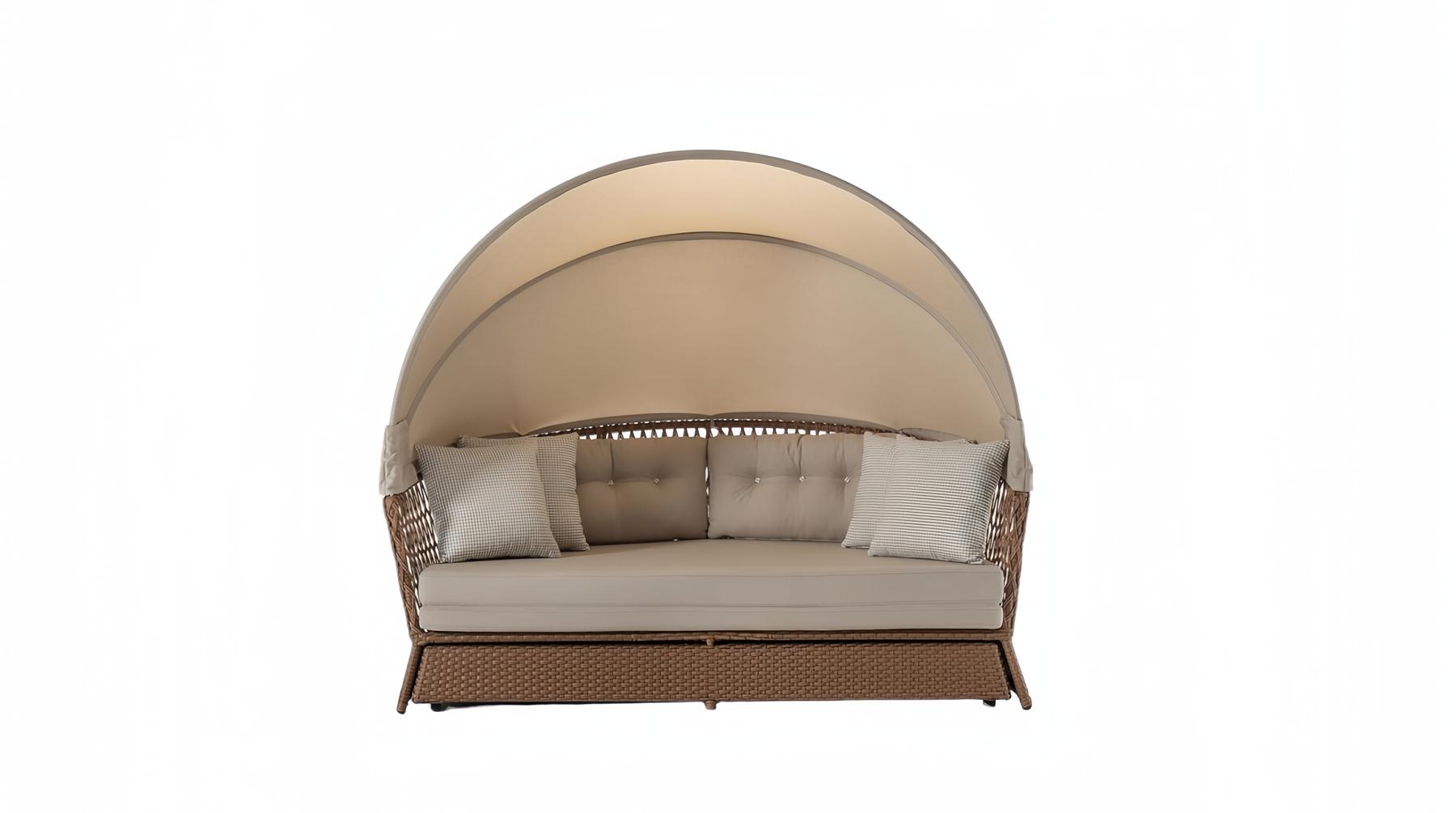 Pergola Sofa Sun Lounger Couch Sun Canopy Gazebo Outdoor Daybed Garden Couches