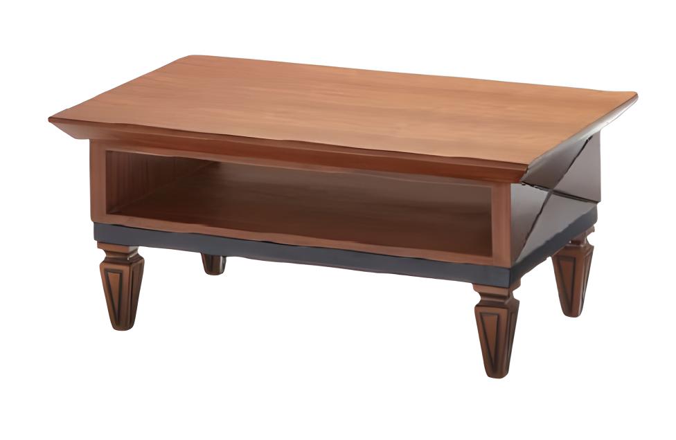 Modern brown coffee table designer luxury table wooden furniture study room