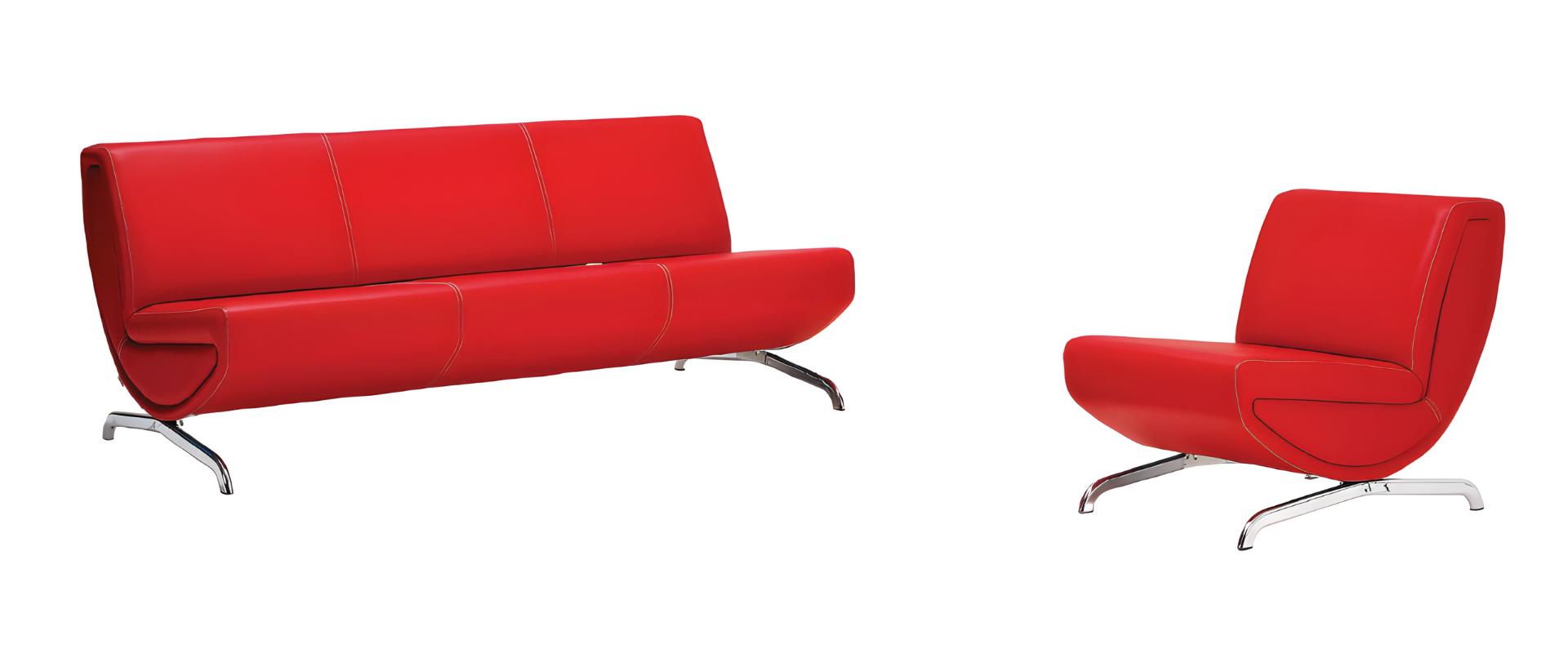 Leather sofa set 3+1 couch seating upholstery sofa 3-seater set