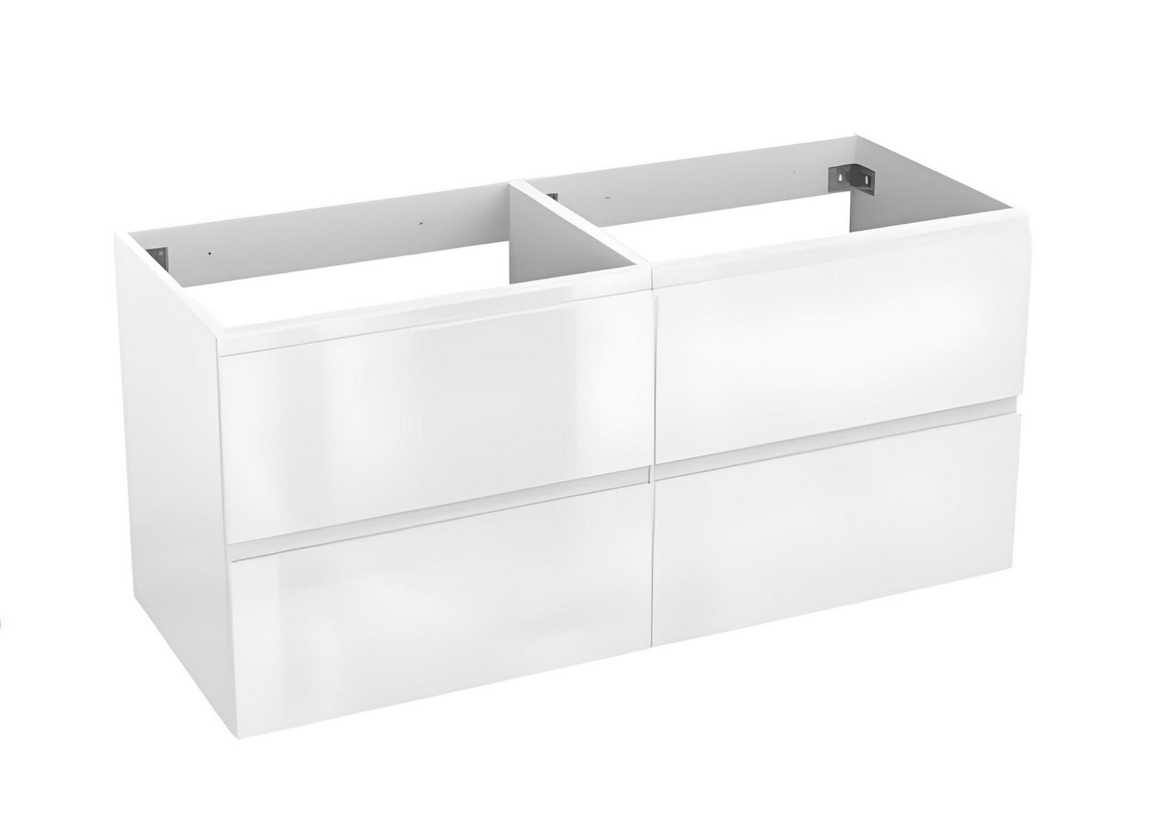 Double bathroom cabinet, washbasin cabinet, washbasin storage, double washbasin.