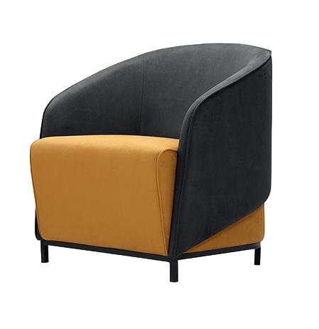 Armchair couch upholstered sofa textile leather office furniture couches single-seater