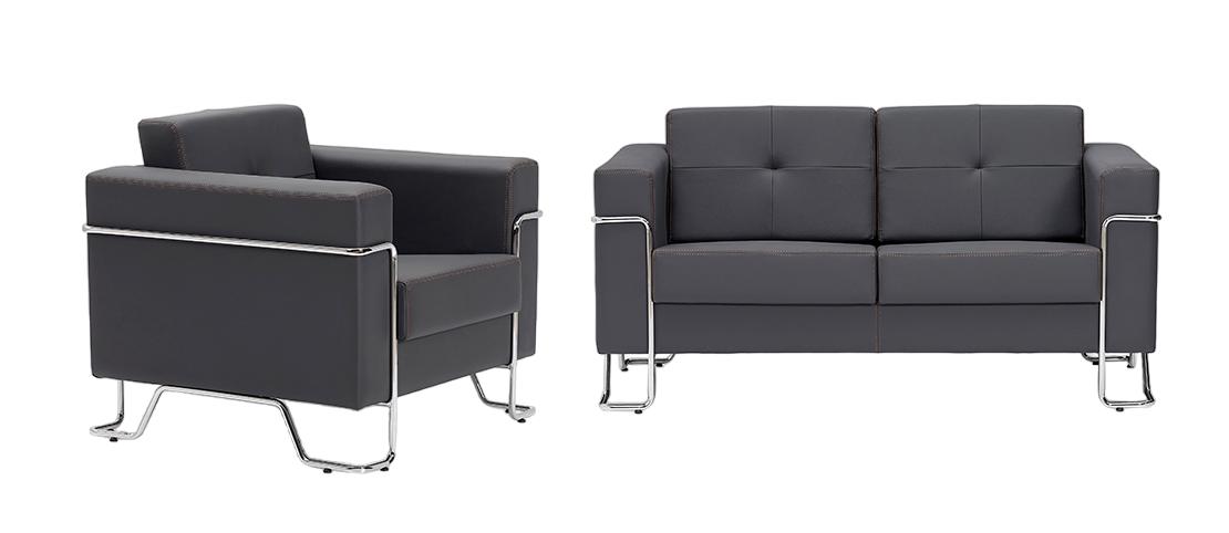 Sofa 2-Seater Design Luxury Sofas Modern Armchair Couch 3-Seater Leather Sofa Furniture